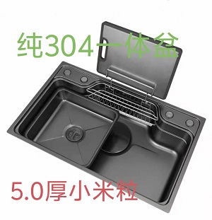 不锈钢手工水槽 68*45*5.0