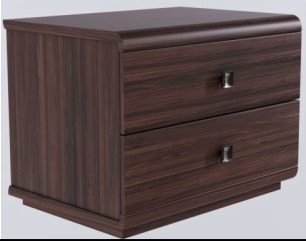 天坛木舍系列乌金木1501床头柜 600*420*450